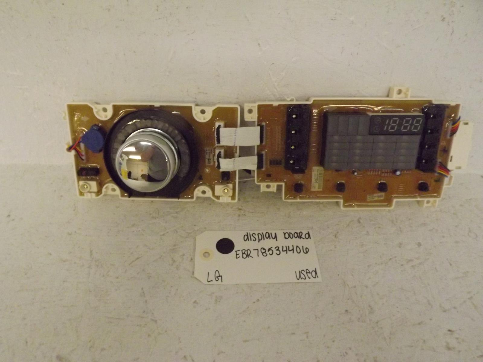 LG Washer EBR78534406 Display Board Used LG Washer EBR78534406 Display Board Used